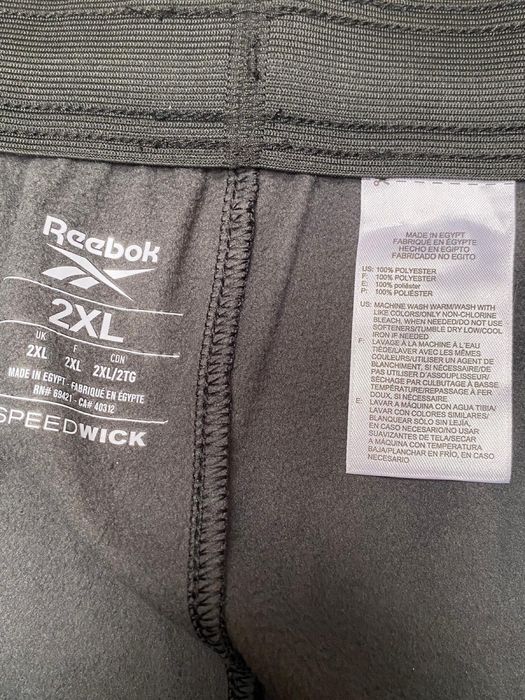 Pantaloni de trening bărbați nou cu etichetă Reebok, XXL