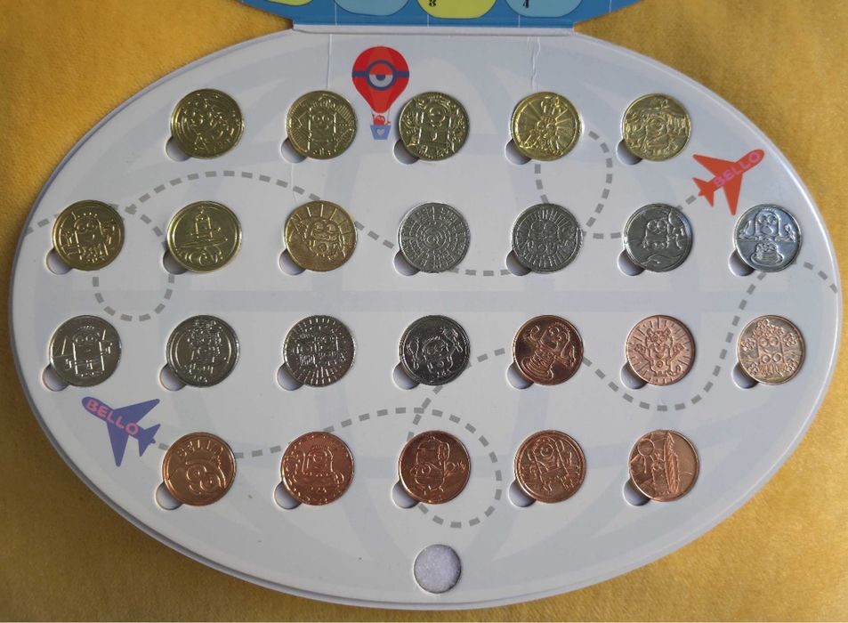 Colectia completa monede metalice “Minionii” – Carrefour 2026