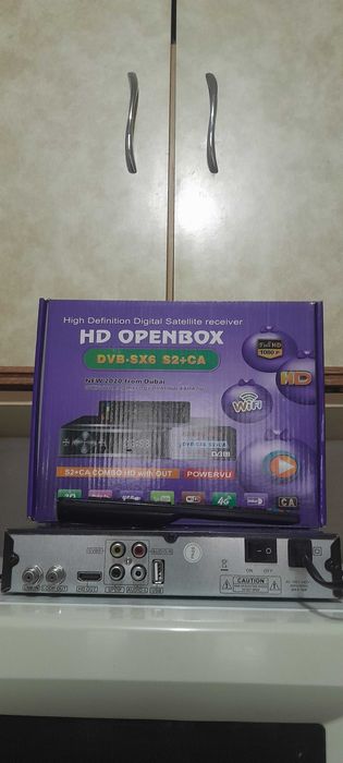 Спутниковый тюнер ресивер HD Openbox DVB-SX6 S2+CA. 2й тюнер в подарок