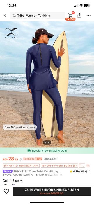 Дамски бански костюми