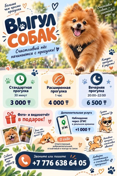 Выгул собак