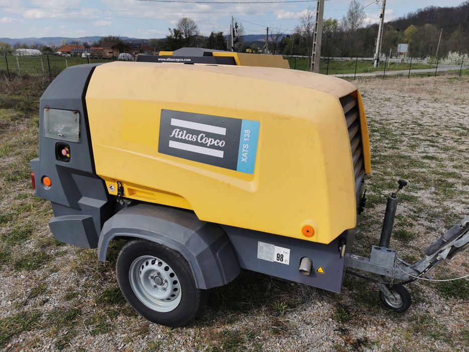 Inchiriere /inchiriez /compresor / motocompresor kaeser, atlas copco 7-14 bari, inchiriere generator de curent diesel 33 kwa, 44kwa, vanzare utilaje