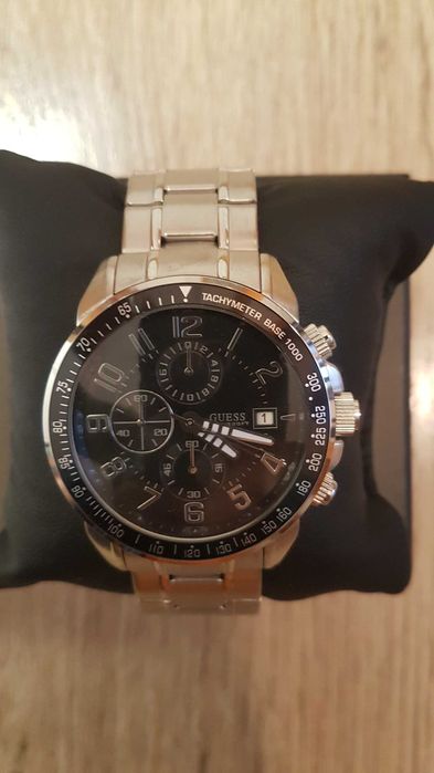 Нов мъжки часовник Guess Chronograph Quartz Stainless Steel U15072G1