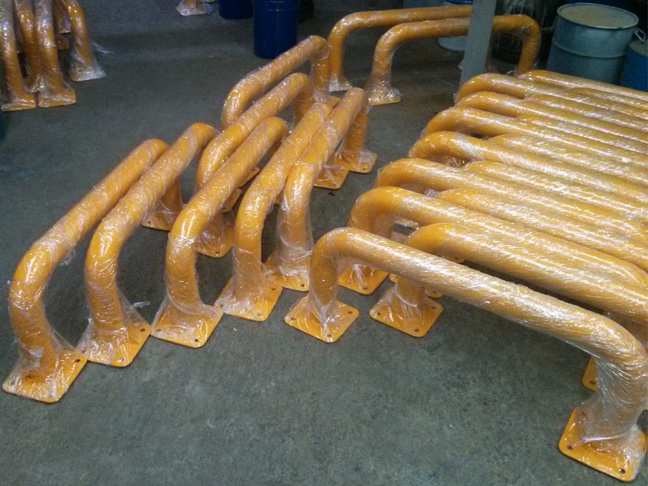 Колесотбойники паркинги товар для гаража барери. конструкции на заказ.