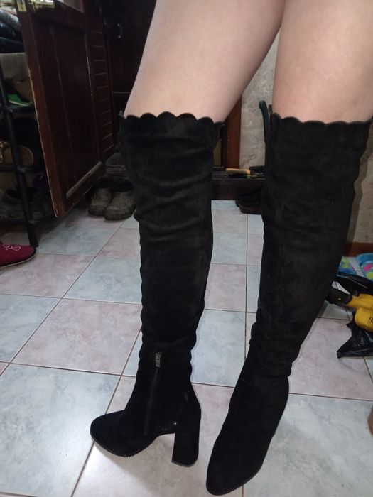 новые ботфорты зимние