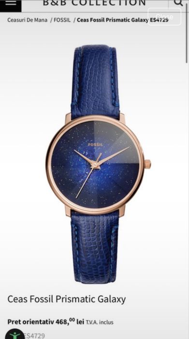 Ceas fossil femei