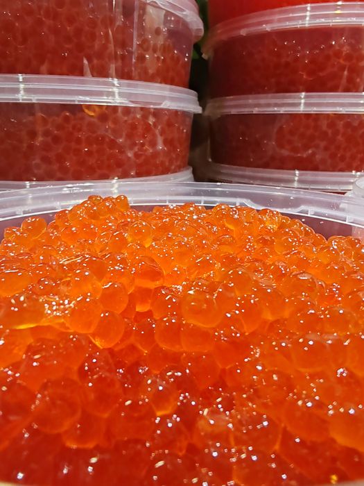 Икра премиум кеты.горбуши.форели.