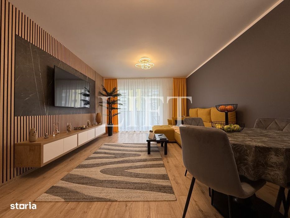 Apartament de 2 camere, decomandat, 54mp, Zona Tractorul — fotografia 1