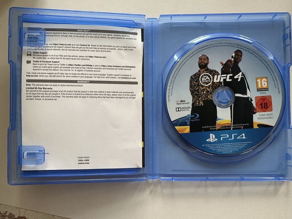 Продам UFC4 диск