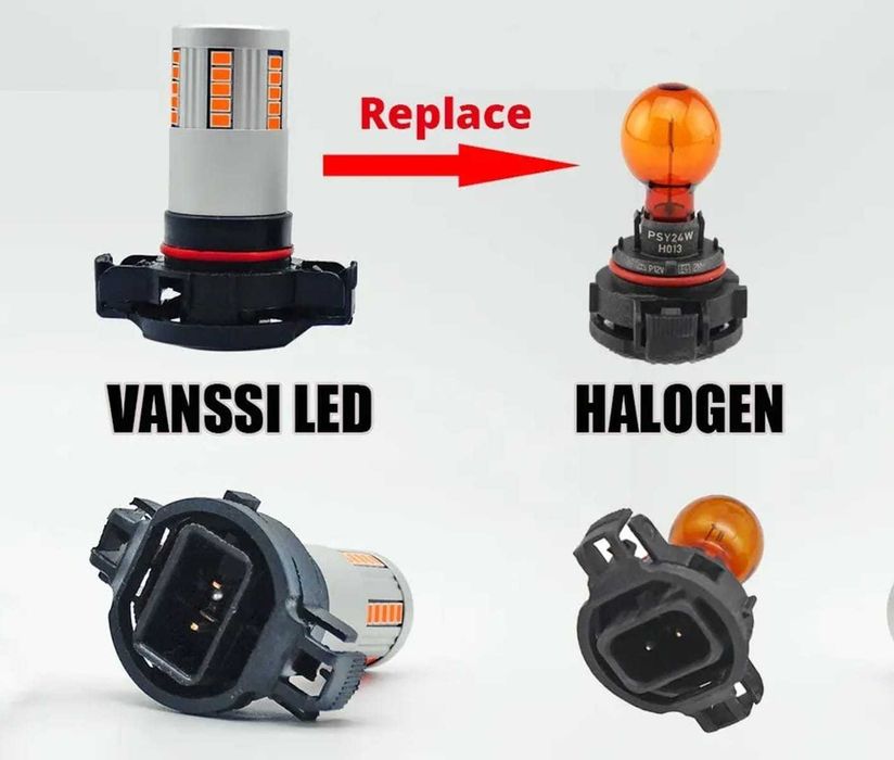 Лед Крушки Led PSY24W *CANBUS*