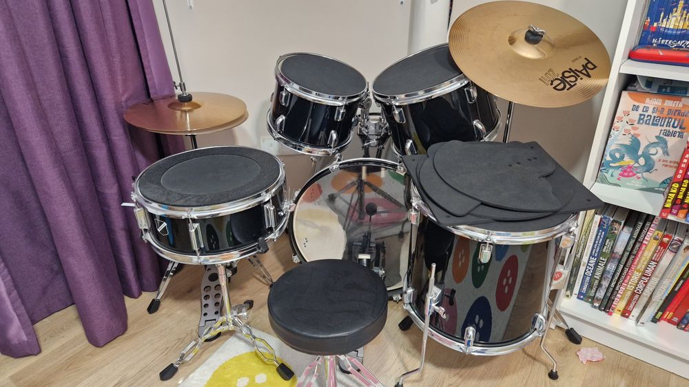 Millenium Focus 20 Drum Set Black