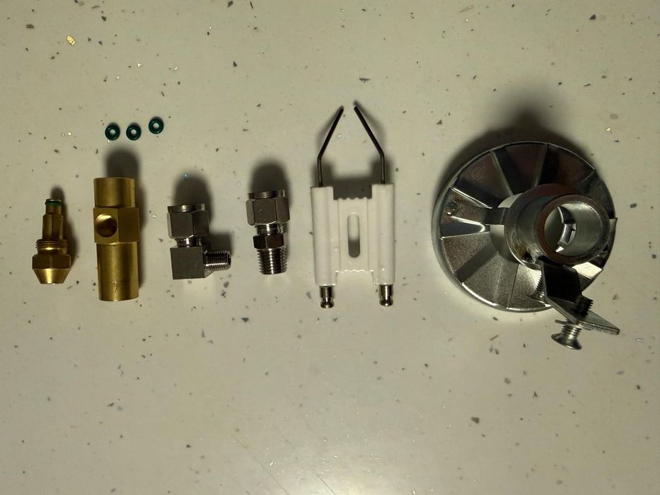 Diuza duza portduza electrozi deflector aer arzator ulei ars uzat