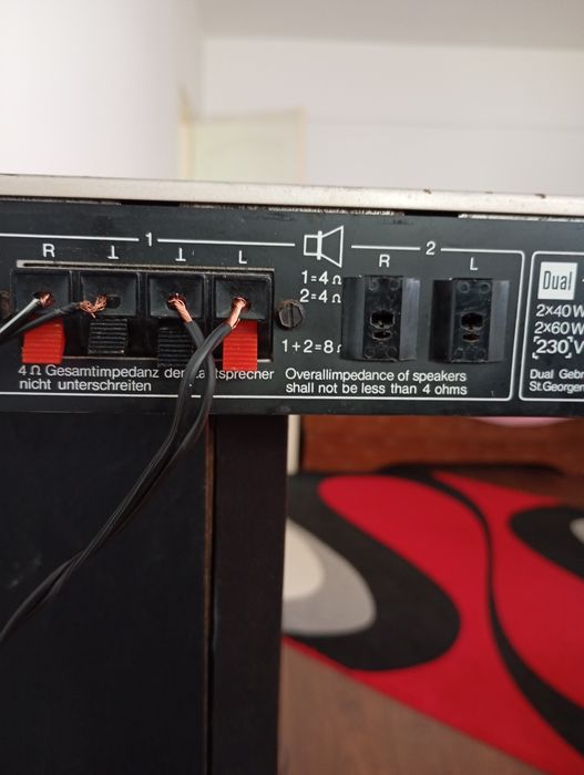 Amplificator dual CV 1250+Boxe