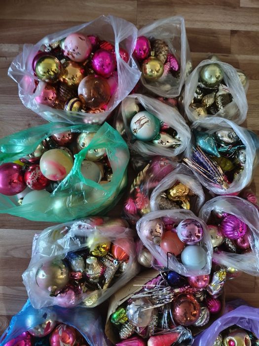 Продам советские ёлочные игрушки.