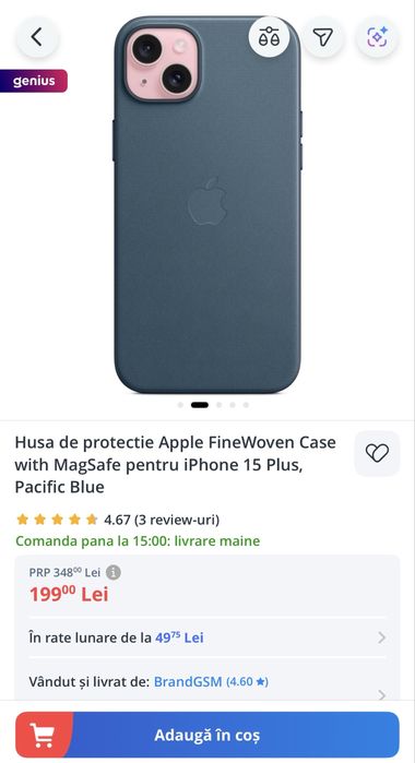 Husa noua sigilata Iphone 15 Plus