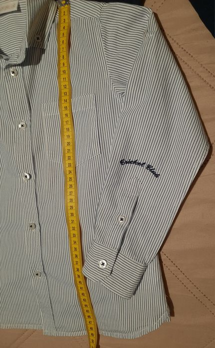 Сет 6-7г. риза, пуловер benetton и панталон