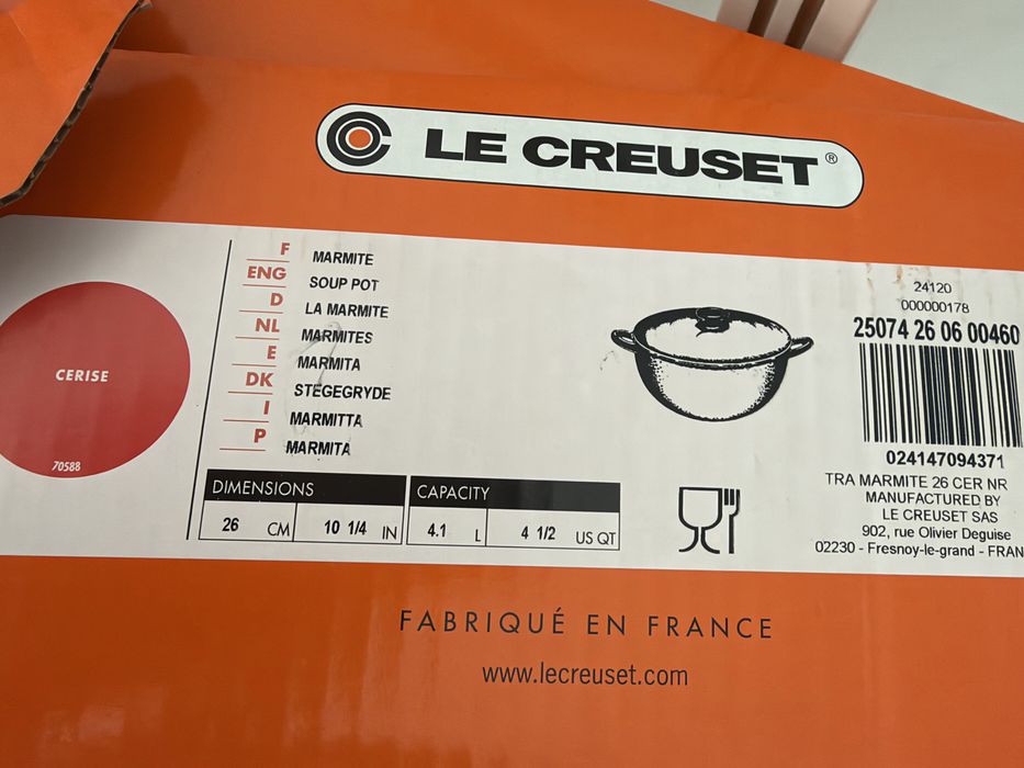Чугун Вок. Le creuset