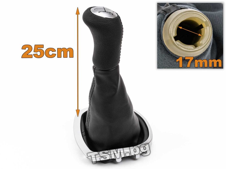 Топка Скоростен Лост с Маншон и Рамка за RENAULT Clio 3 РЕНО Клио Ван