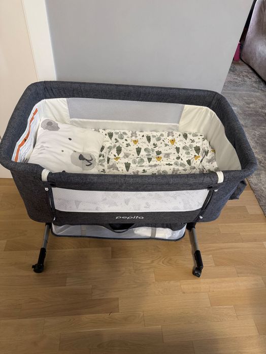 Pătuț bebelus pepita