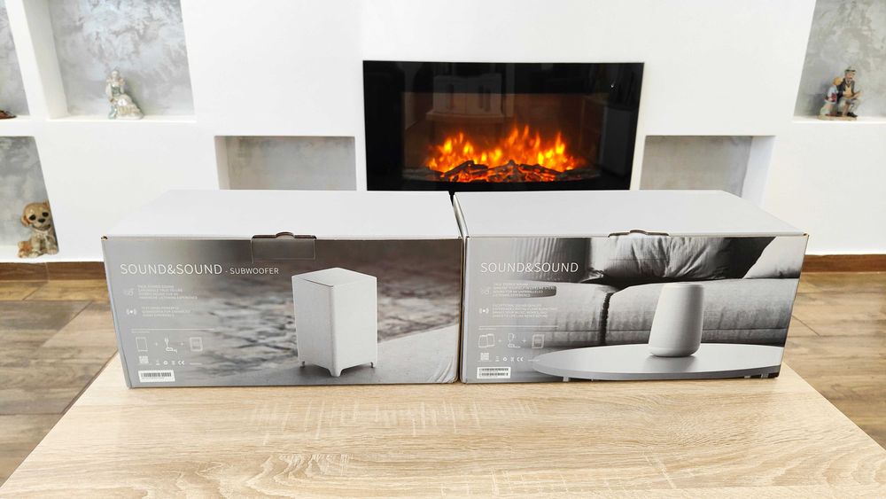 Sound & Sound 2.1 Channel Bluetooth Speaker System- Powerful Subwoofer