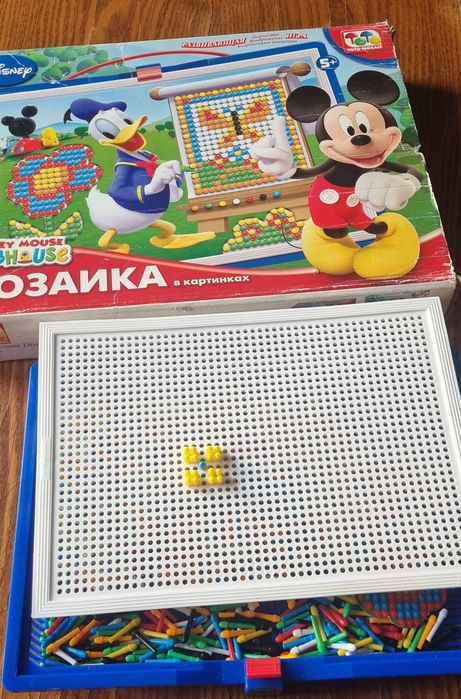 Детская мозаика, развивающая игра
