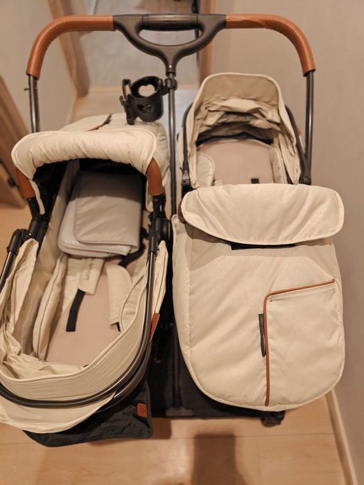 Количка за близнаци Chipolino Duo Smart