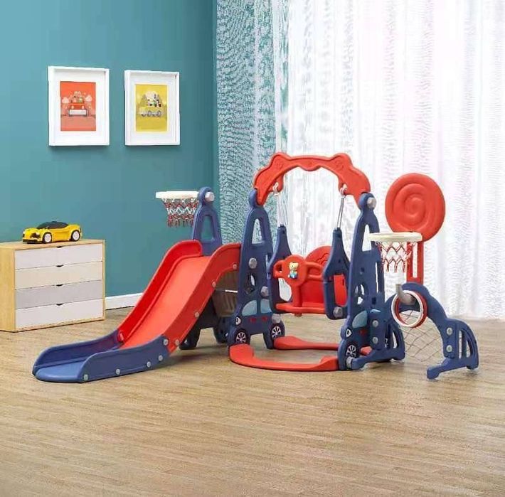 Детская горка качелия 6в1 игровая плошадка