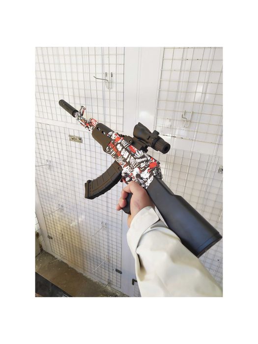 Игрушечный Гидрогеловый автомат ак47