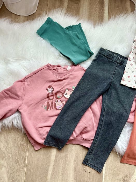 Пролетни дрешки за момиче 98 h&m и други