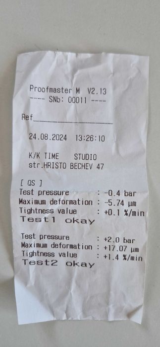 Baume & Mercier Hampton Square Magnum M0A08749 Automatic Dual Time