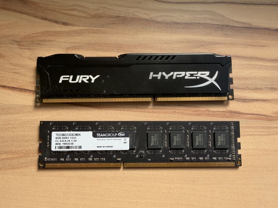 2x8gb ddr3 1333 MHz