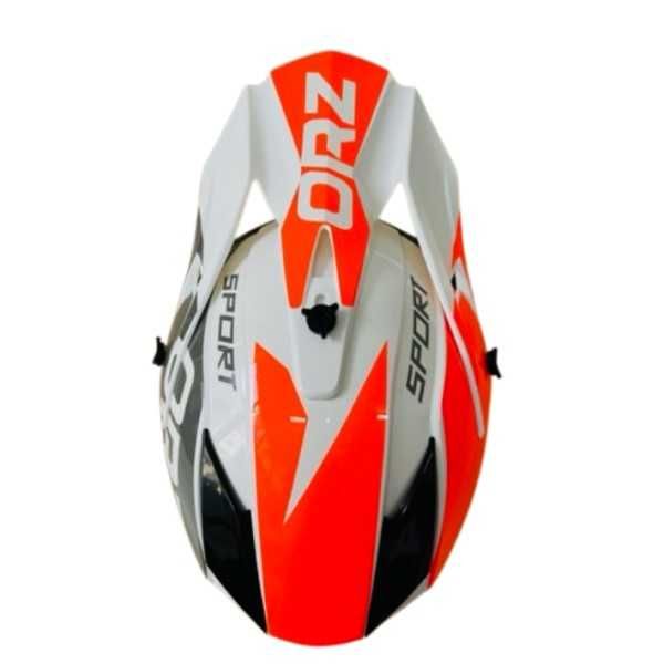 Кросова каска, За мотор, Атв, Велосипед, S, M и L размер, Бял