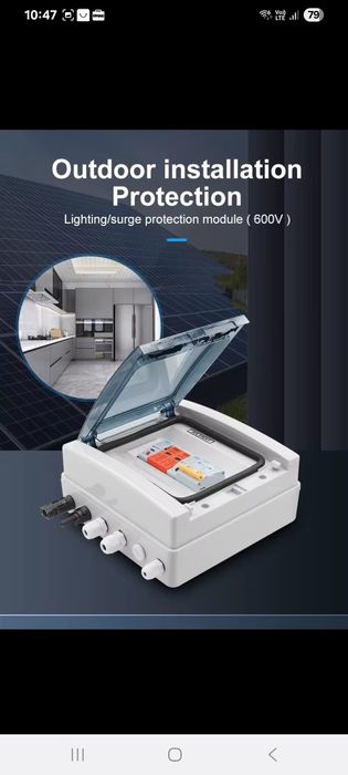 Tablou electric sigurante panouri fotovoltaice