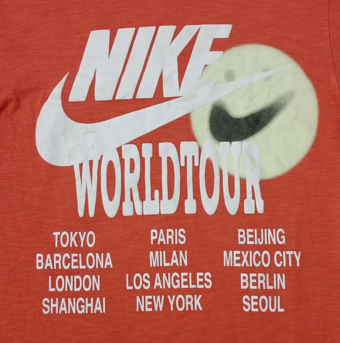 Nike World Tour Long Sleeve Top оригинална блуза M Найк спорт памук горно горнище