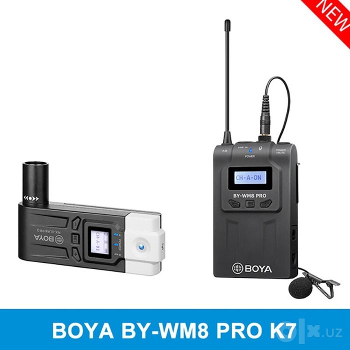 беспроводная микрофонная система BOYA BY-WM8 Pro-K7