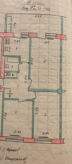 3-х комнатная на Ц-5 ремонта в квартире нет ID: 6674