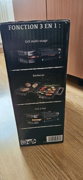 Gratar Electric 3 în 1 SilverCrest (Contact Grill) – 1700W, Placi Detasabile