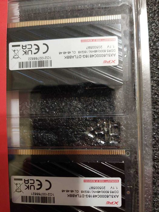 32GB DDR5 6000MT/s CL48 - ADATA XPG Lancer Blade - EXPO, XMP (НОВИ)