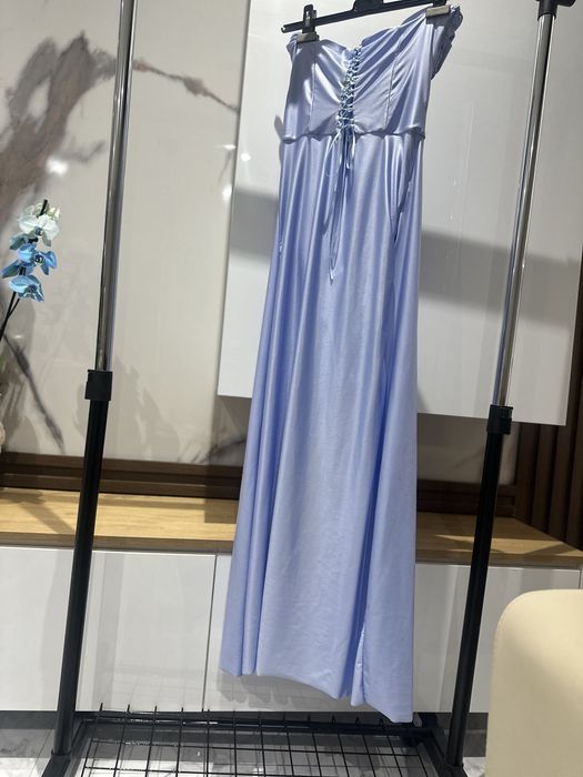 Официална рокля светло синьо