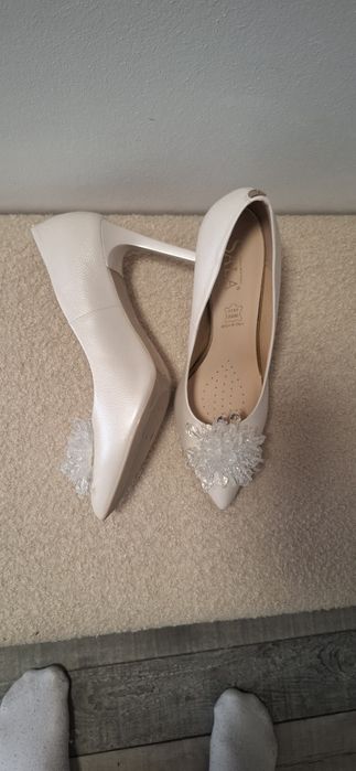 Pantofi dama eleganti , din piele