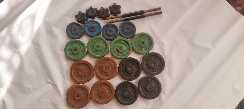 Тренажёр с гантелями