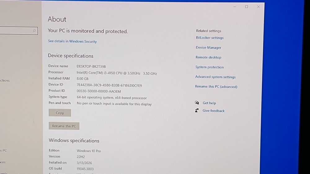 Lot 4 buc Hp EliteDesk 800 G1 USDT i3 4150