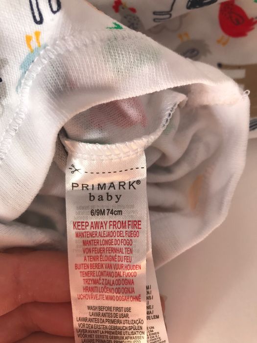 Бебешко боди 6-9м(74см)