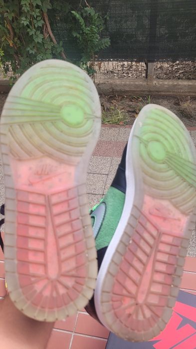 Jordan 1 Zoom green
