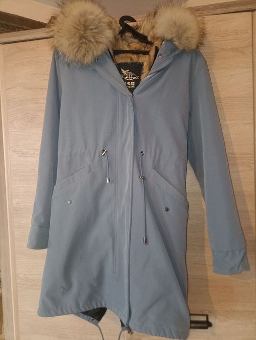 Парка из натурального меха