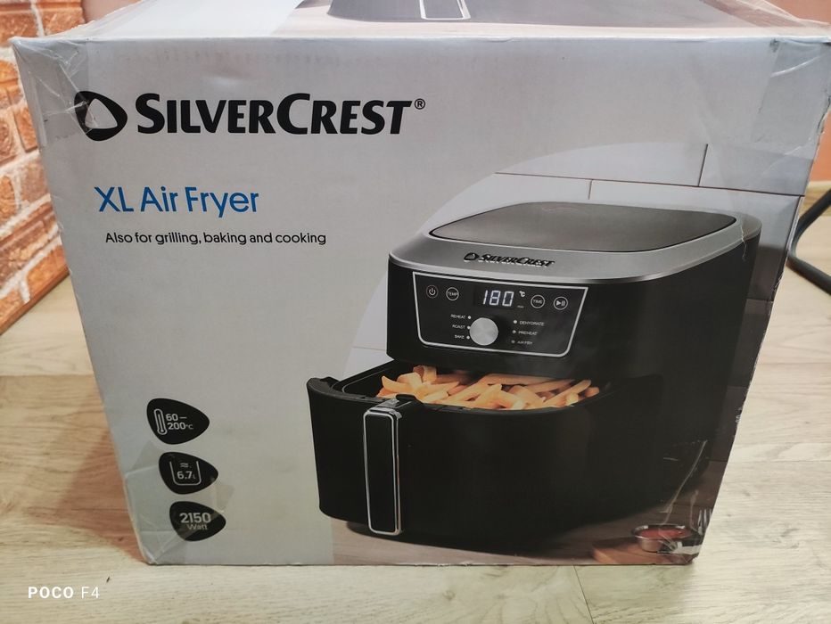 Фритюрник с горещ въздух 6,7 л Silvercrest SHFD 2150 B1