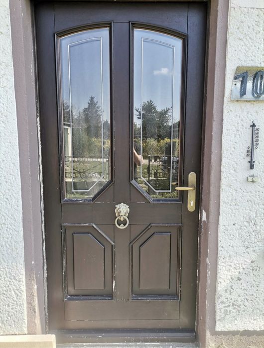 Usa casa vila firma intrare lemn geam termopan H 217 x 115 Germania