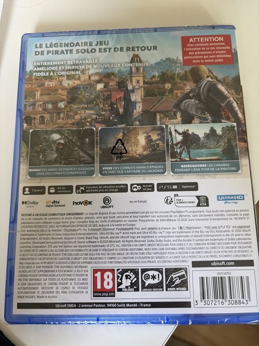 Assassin's Creed: Black Flag Resynced (PS5) - чисто нова в целофанче