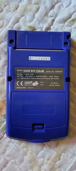 Gba color verde sau albastru