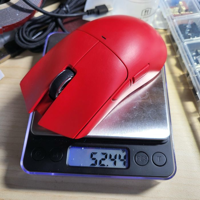 Игровая Мышь Atack Shark x11 в красном цвете